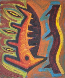 Paul Morez - Oil on canvas
60 x 50 cm, 1985